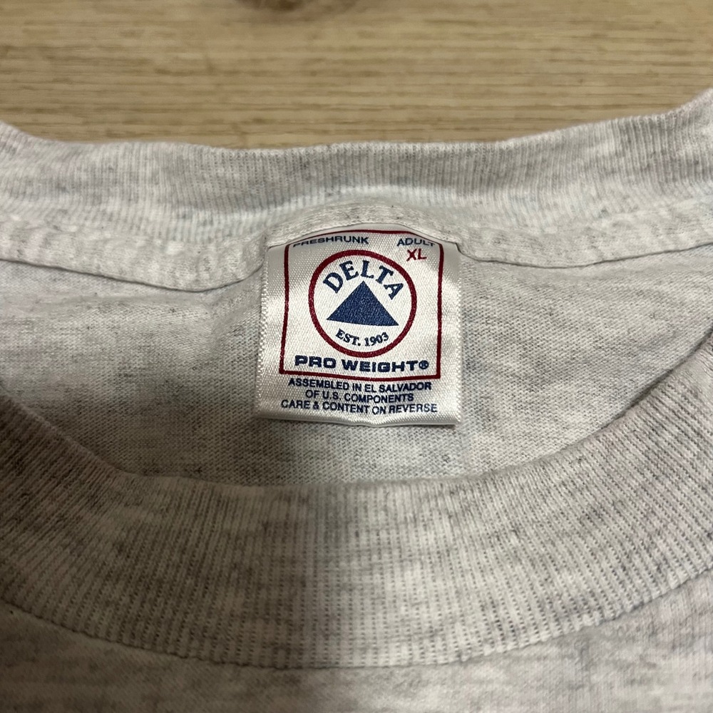 Lowell Haverhill Mass Turkey Day Football 2002 Mens Long Sleeve Shirt Gray XL - Picture 3 of 8